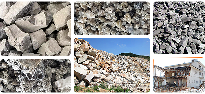 Mine waste stone becomes rich sand and gravel in seconds