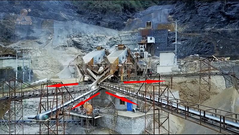 贵州遵义时产500吨石灰石破碎生产线